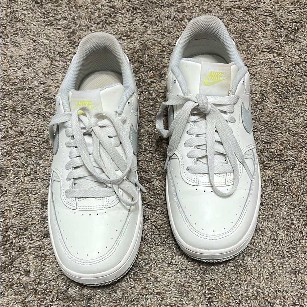 Nike White and Gray Sneakers